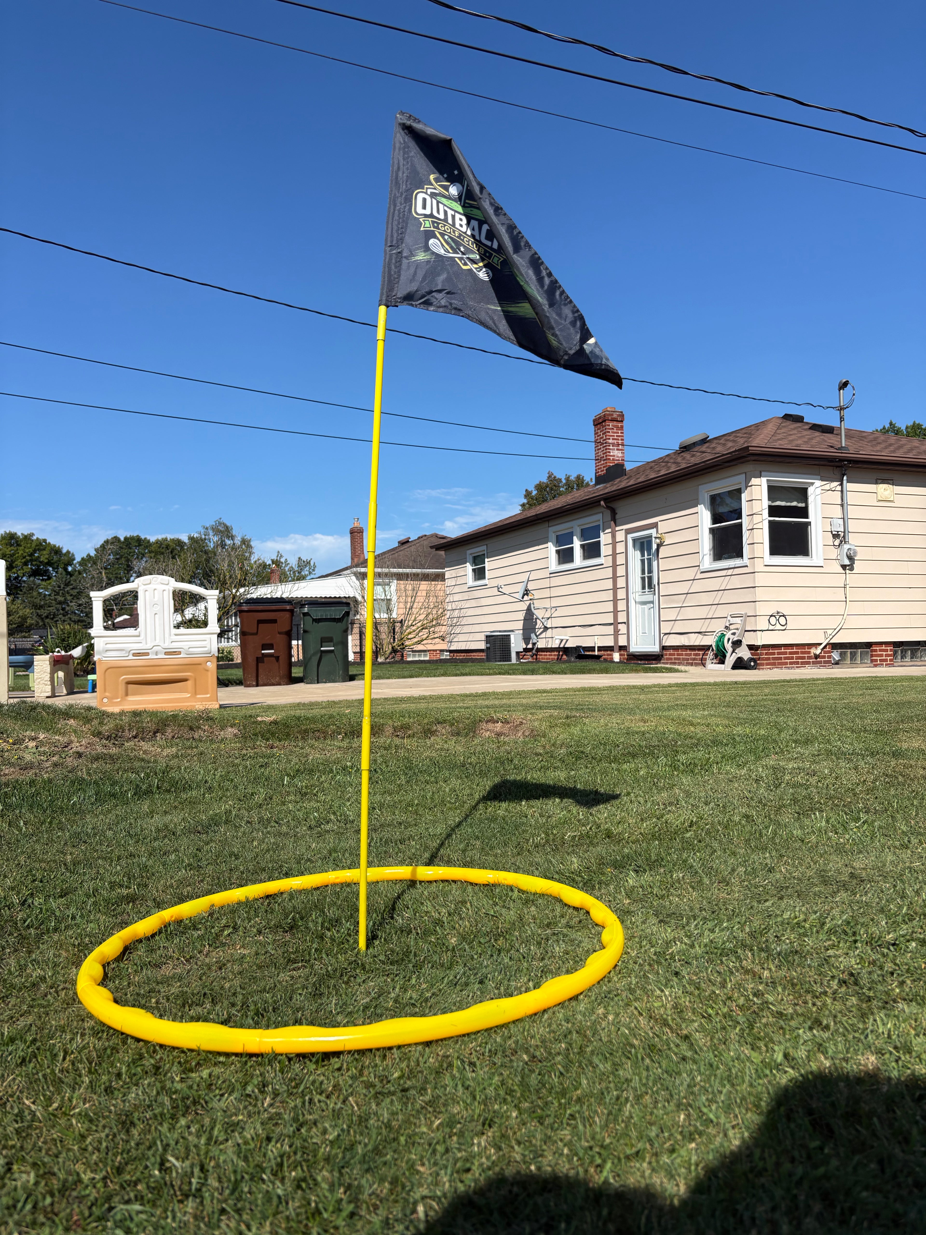 Outback Golf Club™ – Portable Backyard Golf Game