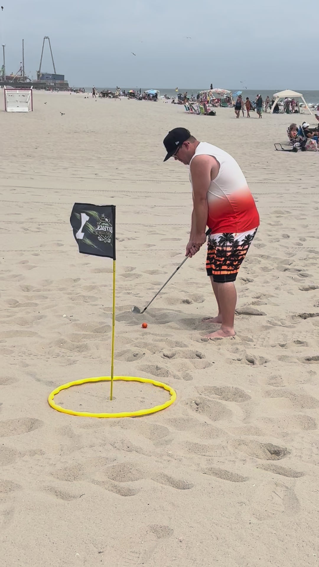Outback Golf Club™ – Portable Backyard Golf Game